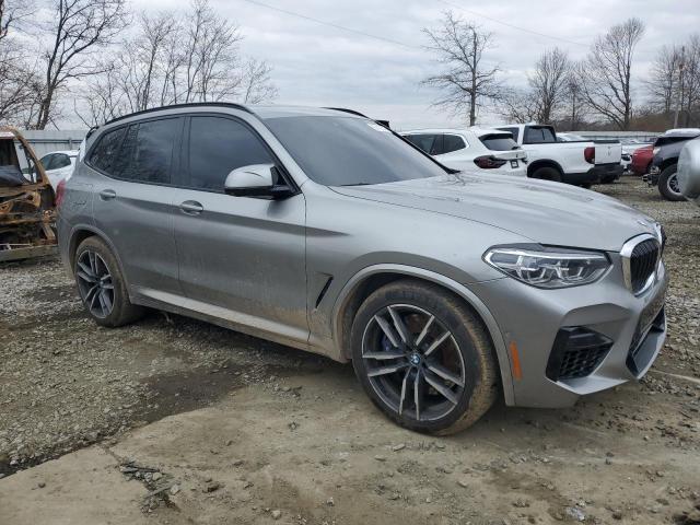 5YMTS0C00L9B39865 - 2020 BMW X3 M COMPETITION GRAY photo 4