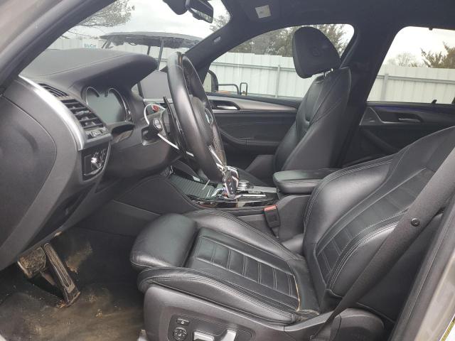 5YMTS0C00L9B39865 - 2020 BMW X3 M COMPETITION GRAY photo 7
