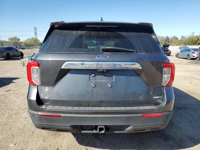1FMSK8DH9LGB34496 - 2020 FORD EXPLORER XLT Gris foto 6