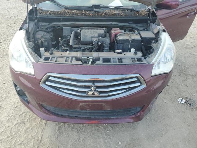 ML32F3FJXHH003366 - 2017 MITSUBISHI MIRAGE G4 ES MAROON photo 11