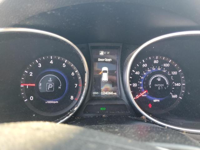 5XYZUDLB2FG238886 - 2015 HYUNDAI SANTA FE S WHITE photo 9