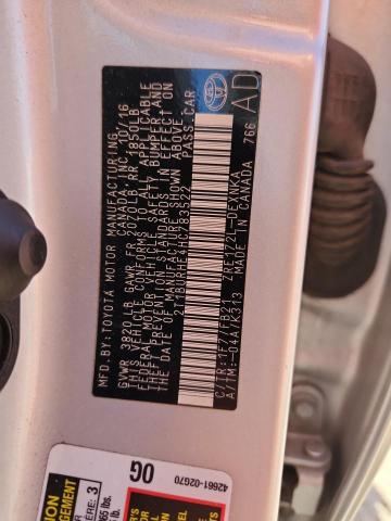 2T1BURHE4HC783522 - 2017 TOYOTA COROLLA L ვერცხლისფერი ფოტო 12