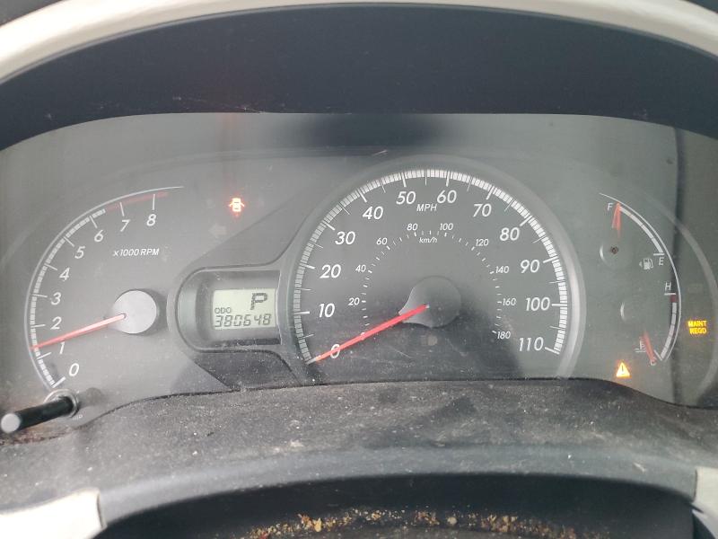 5TDKK3DC2BS131858 - 2011 TOYOTA SIENNA LE Բորդո լուսանկար 9