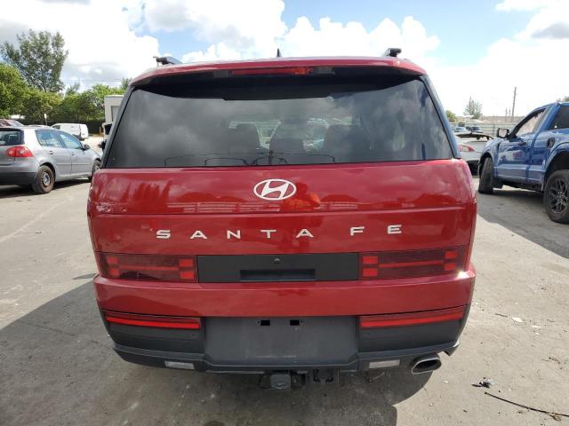 5NMP24GL9SH092910 - 2025 HYUNDAI SANTA FE SEL RED photo 6