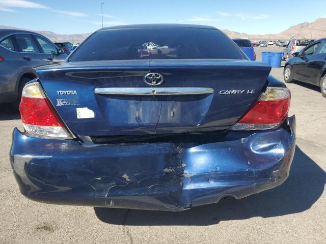 4T1BE32K25U032048 - 2005 TOYOTA CAMRY LE ლურჯი ფოტო 6