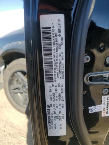 1C6RD7LT7CS320619 - 2012 DODGE RAM 1500 SLT 黑色 照片 12