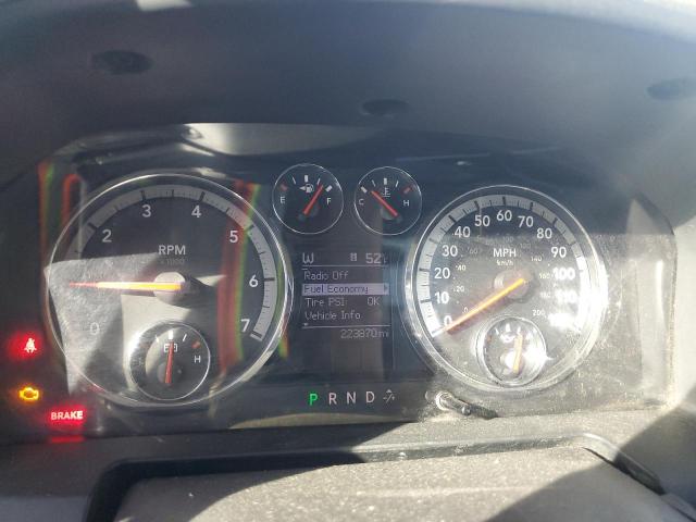 1C6RD7LT7CS320619 - 2012 DODGE RAM 1500 SLT 黑色 照片 9