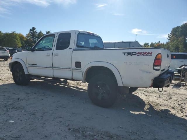 5TBBT44151S154155 - 2001 TOYOTA TUNDRA ACCESS CAB Biały zdjęcie 2
