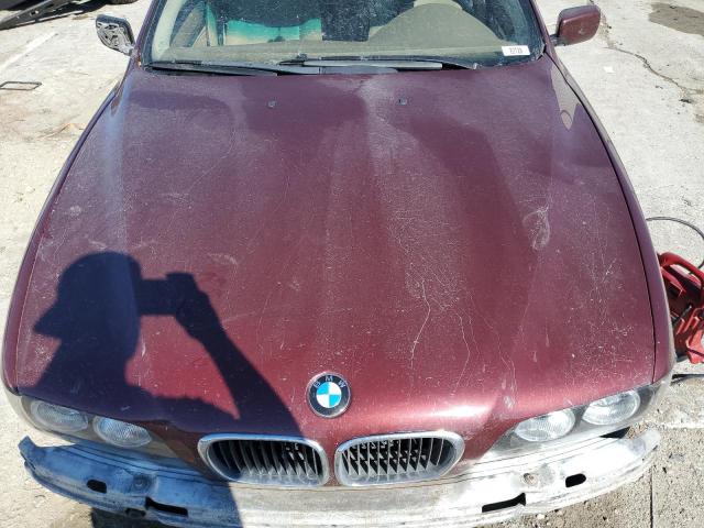 WBADT434X1GX23083 - 2001 BMW 525 I AUTOMATIC BURGUNDY photo 11