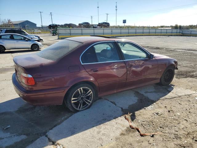 WBADT434X1GX23083 - 2001 BMW 525 I AUTOMATIC BURGUNDY photo 3