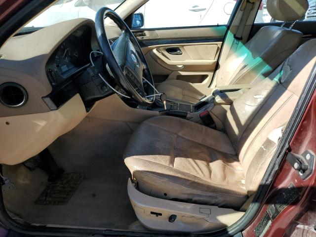 WBADT434X1GX23083 - 2001 BMW 525 I AUTOMATIC BURGUNDY photo 7