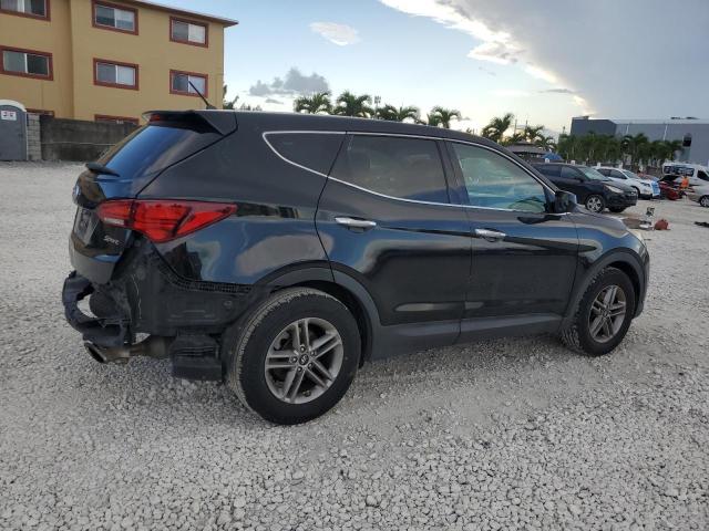 5NMZT3LB2JH066256 - 2018 HYUNDAI SANTA FE S BLACK photo 3