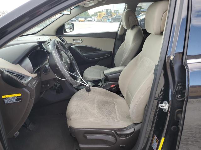 5NMZT3LB2JH066256 - 2018 HYUNDAI SANTA FE S BLACK photo 7