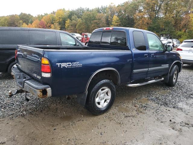 5TBBT44113S393706 - 2003 TOYOTA TUNDRA ACCESS CAB SR5 BLUE photo 3