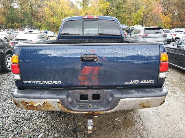 5TBBT44113S393706 - 2003 TOYOTA TUNDRA ACCESS CAB SR5 BLUE photo 6