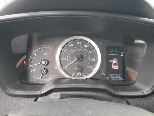 5YFEPMAE1NP337843 - 2022 TOYOTA COROLLA LE BLACK photo 9