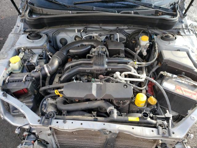JF2SHABC4DH442349 - 2013 SUBARU FORESTER 2.5X SILVER photo 11