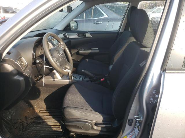 JF2SHABC4DH442349 - 2013 SUBARU FORESTER 2.5X SILVER photo 7