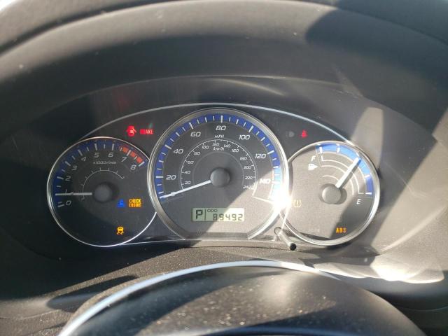 JF2SHABC4DH442349 - 2013 SUBARU FORESTER 2.5X SILVER photo 9