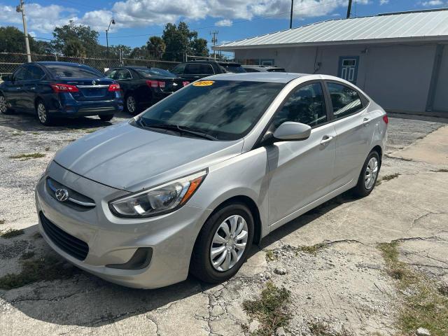 KMHCT4AE5HU333302 - 2017 HYUNDAI ACCENT SE SILVER photo 2