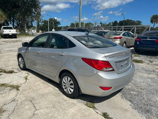 KMHCT4AE5HU333302 - 2017 HYUNDAI ACCENT SE SILVER photo 3