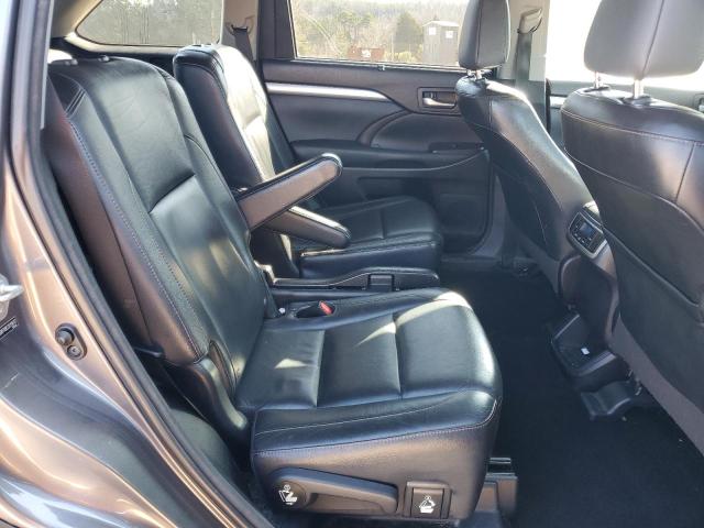 5TDKKRFH9ES019817 - 2014 TOYOTA HIGHLANDER XLE GRAY photo 11