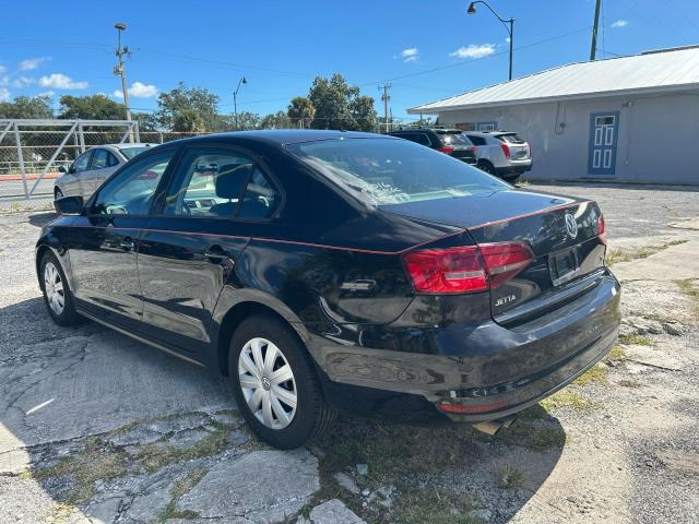 3VW267AJ2GM323350 - 2016 VOLKSWAGEN JETTA S BLACK photo 3