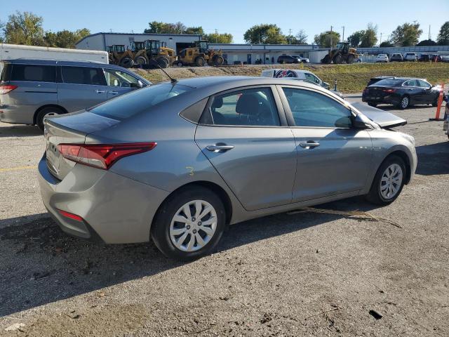 3KPC24A63NE180087 - 2022 HYUNDAI ACCENT SE 银色 照片 3