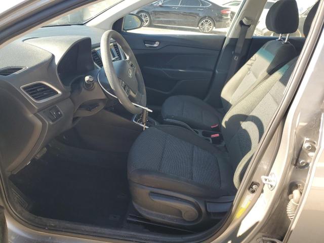 3KPC24A63NE180087 - 2022 HYUNDAI ACCENT SE 银色 照片 7