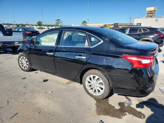 3N1AB7AP6KY433689 - 2019 NISSAN SENTRA S أسود صورة 2