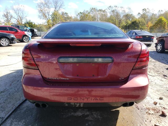 2G2WS522851190100 - 2005 PONTIAC GRAND PRIX GT Bordeaux Foto 6