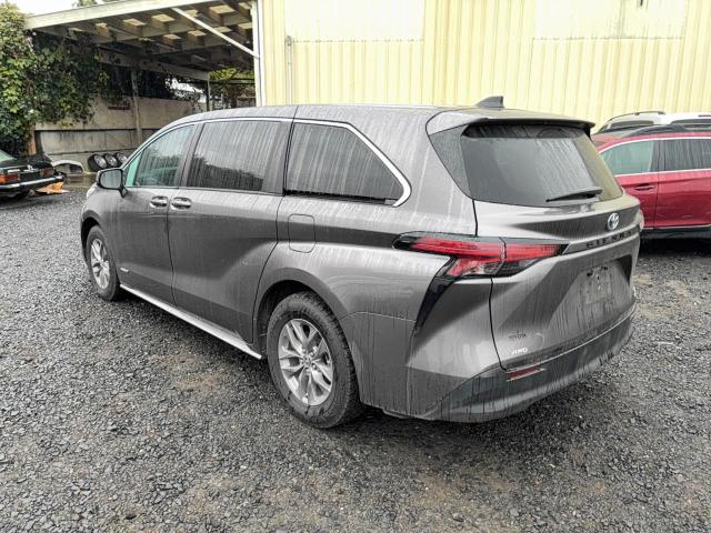 5TDKSKFC7MS005604 - 2021 TOYOTA SIENNA LE 灰色 照片 3