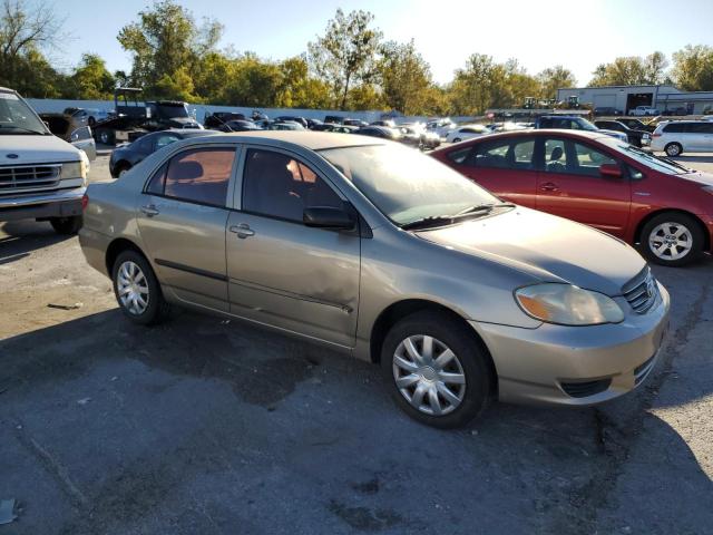 1NXBR32EX4Z211399 - 2004 TOYOTA COROLLA CE 金色 照片 4