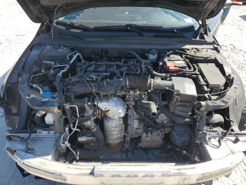 1HGCV1F12KA175353 - 2019 HONDA ACCORD LX BLACK photo 11