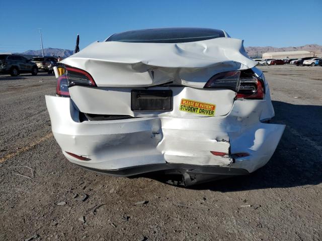 5YJ3E1EA8PF604039 - 2023 TESLA MODEL 3 Beyaz fotoğraf 6
