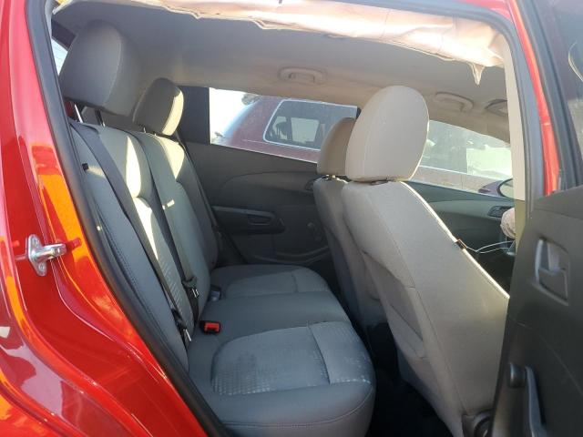 1G1JA6SH2G4111426 - 2016 CHEVROLET SONIC LS RED photo 10