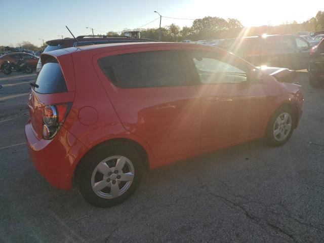 1G1JA6SH2G4111426 - 2016 CHEVROLET SONIC LS RED photo 3