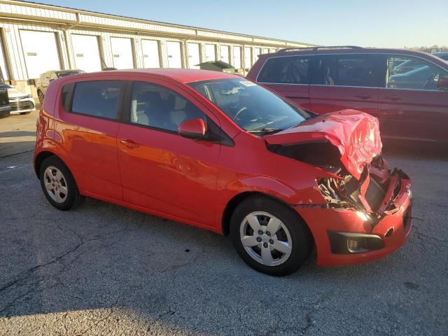 1G1JA6SH2G4111426 - 2016 CHEVROLET SONIC LS RED photo 4
