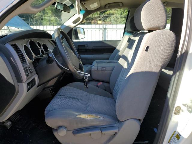 5TFRM5F12CX044487 - 2012 TOYOTA TUNDRA DOUBLE CAB SR5 WHITE photo 7