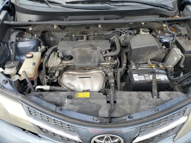 JTMZFREV9ED034338 - 2014 TOYOTA RAV4 LE TEAL photo 12