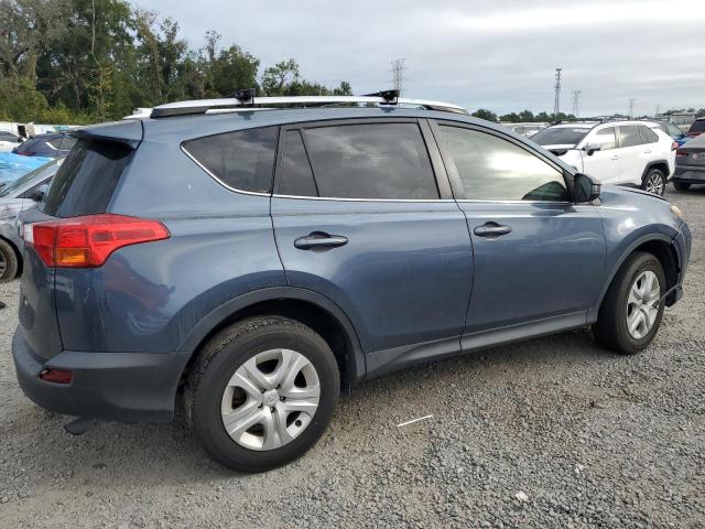 JTMZFREV9ED034338 - 2014 TOYOTA RAV4 LE TEAL photo 3