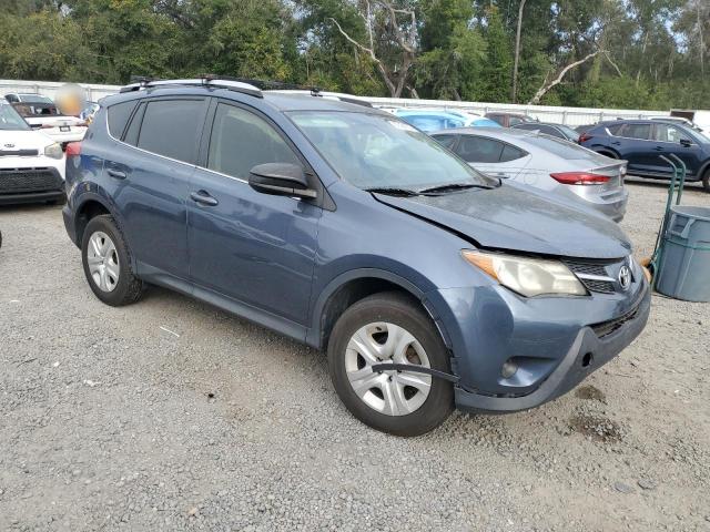 JTMZFREV9ED034338 - 2014 TOYOTA RAV4 LE TEAL photo 4