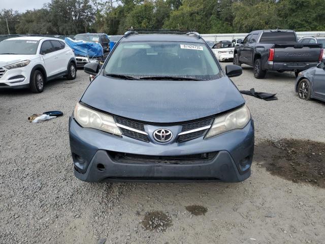 JTMZFREV9ED034338 - 2014 TOYOTA RAV4 LE TEAL photo 5