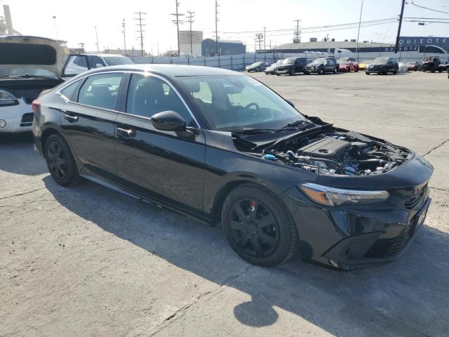 2HGFE2F29SH511240 - 2025 HONDA CIVIC LX BLACK photo 4