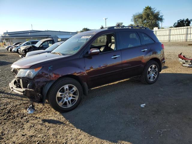 2009 ACURA MDX TECHNOLOGY, 