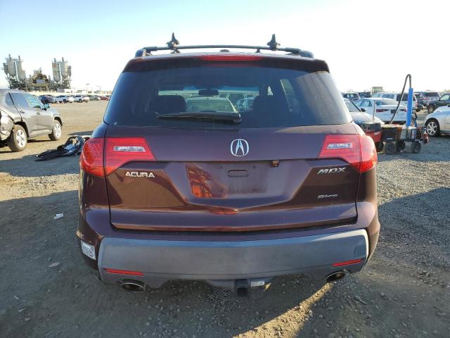 2HNYD28609H530242 - 2009 ACURA MDX TECHNOLOGY Bordo foto 6