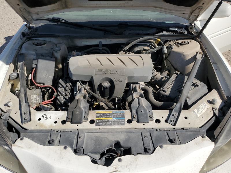 2G2WP552X81182808 - 2008 PONTIAC GRAND PRIX WHITE photo 11