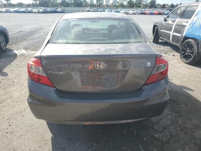 19XFB2F8XCE393174 - 2012 HONDA CIVIC EX GRAY photo 6