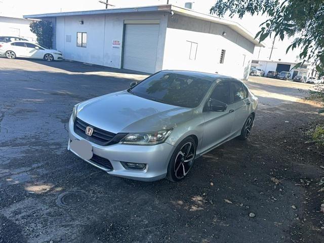 1HGCR2F54EA181222 - 2014 HONDA ACCORD SPORT SILVER photo 2