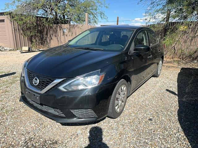 3N1AB7AP2KY368310 - 2019 NISSAN SENTRA S BLACK photo 2